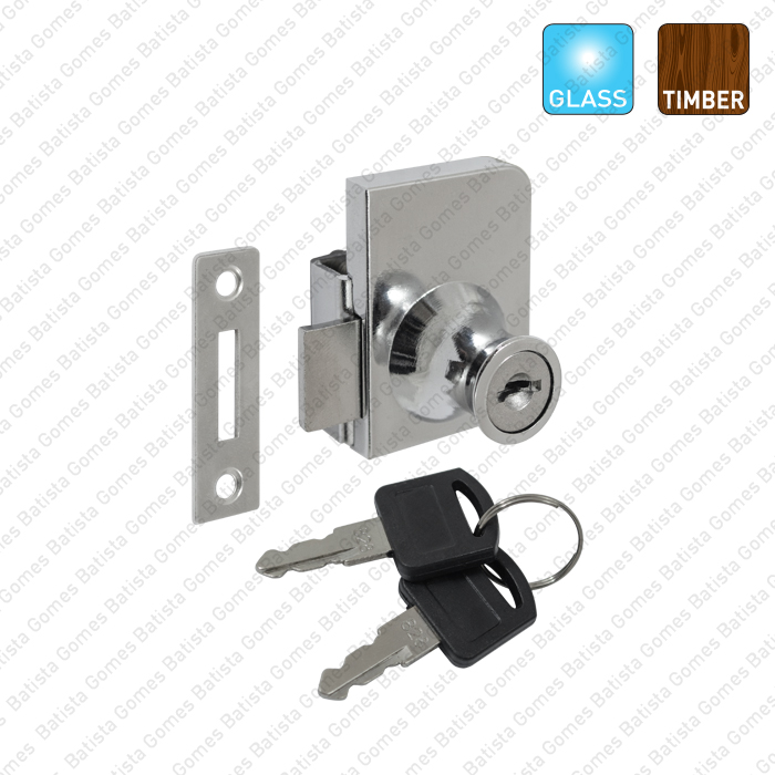 Fechadura de sobrep�r para m�veis